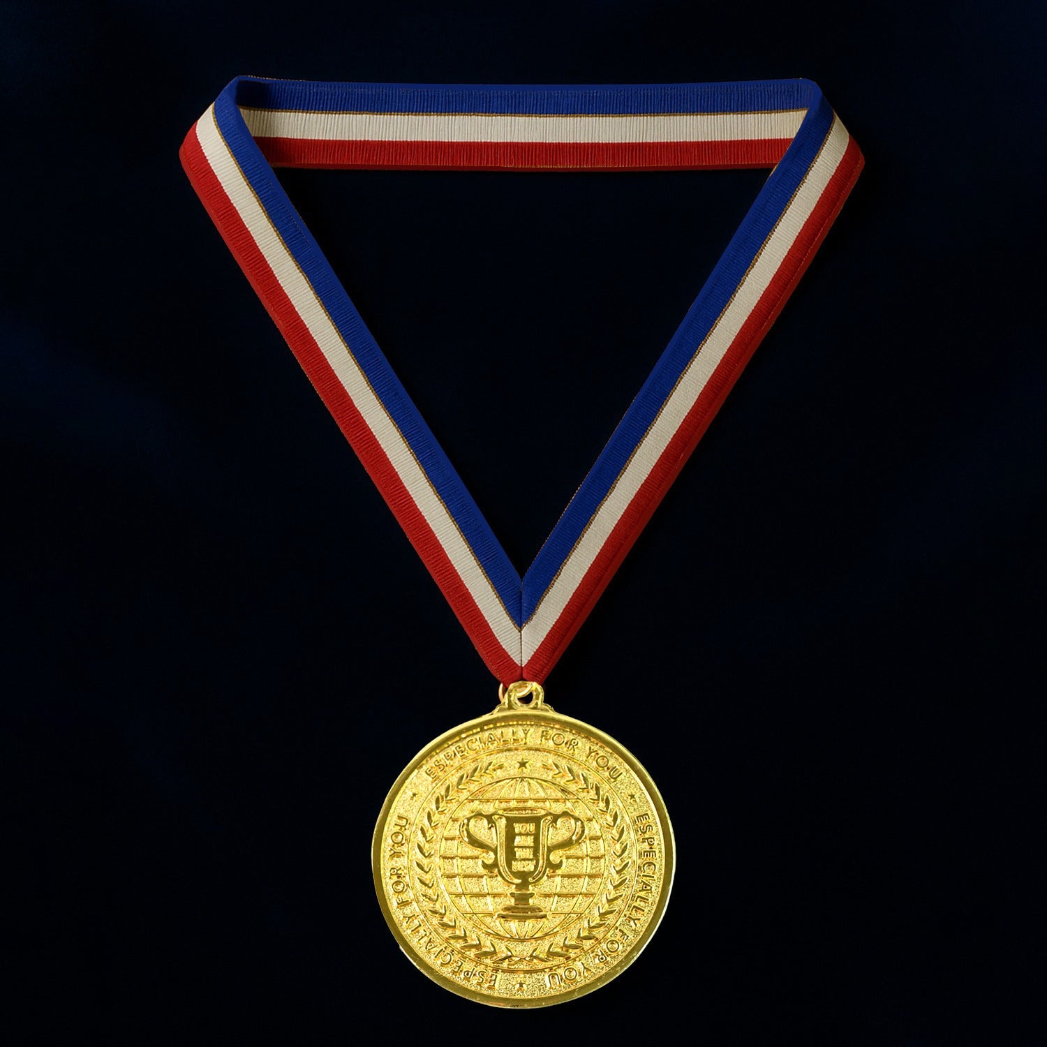 Bharat Gold Medal with Ribbon Bharat Gold Medal with Ribbon